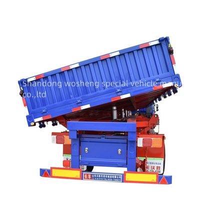 Direkt 3 Achsen Box Semi-Anhänger mit Seite offene Anhänger King Pin 2 &quot;50mm oder3.5&quot; 90mm