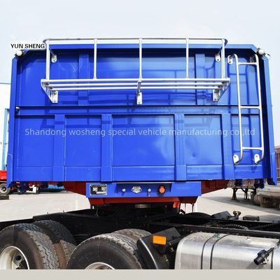 Direkt 3 Achsen Box Semi-Anhänger mit Seite offene Anhänger King Pin 2 &quot;50mm oder3.5&quot; 90mm