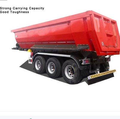 Maximale Nutzlast 40000 kg Sattelanhänger U-förmiger Rücken-Dump-Tipper-Sattelanhänger für Lkw