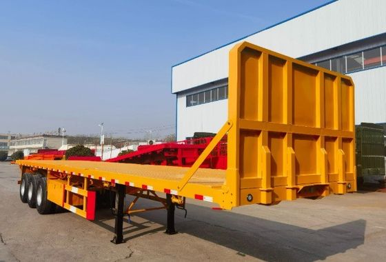 Individuelle Größe und Farbe 3 4 Achsen Container Flatbed Flat Semi Trailer für Lkw