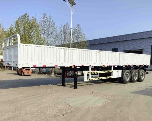 Maximale Nutzlast von 30000 kg Stahlzaun, Abfallseite, Seitenwand, Semi-Anhänger für den Massentransport
