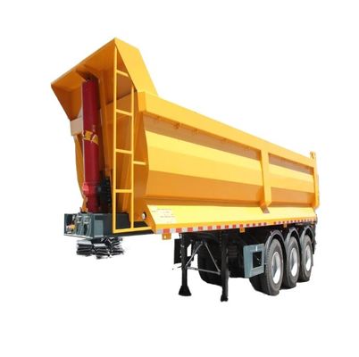 Wosheng 30-80 Tonnen Hinterbehälter mit maximaler Nutzlast von 30000 kg und U-Typ-Design