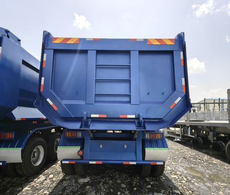3 Achsen Gewicht 8,5 Tonnen 30cbm 40-50 Tonnen Hinterbehälter