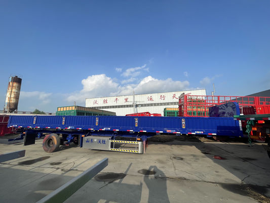 Drei-Achsen-Hydraulischer Aufzugseite-Tipper-Seite-Tipping-Dump-Sepiauflieger für Lkw-Anhänger