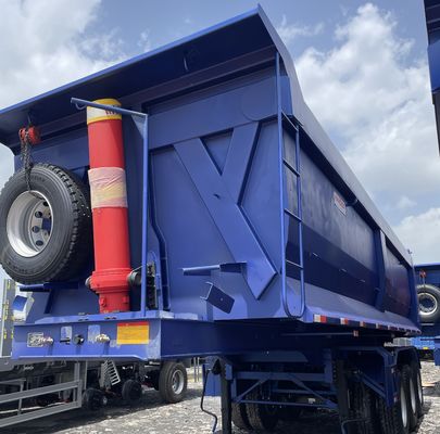 3 Achsen Gewicht 8,5 Tonnen 30cbm 40-50 Tonnen Hinterbehälter