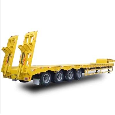 13000x3000x3300 Profi-Lowboy-Halbanhänger für den Transport großer Geräte