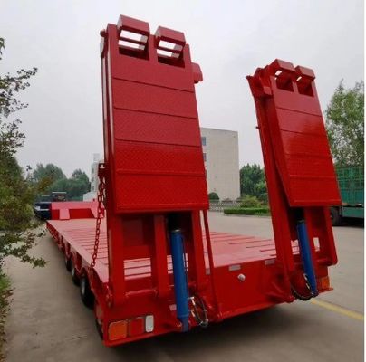 13000x3000x3300 Profi-Lowboy-Halbanhänger für den Transport großer Geräte
