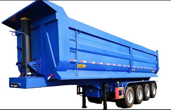 30 cbm Rücken-Dump-Semi-Anhänger für den Bau