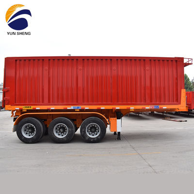 Lkw-Anhänger Schwerlastlastwagen mit U-förmigem End-Tipper-Dump