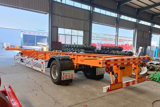 2 oder 3 Achsen 40ft Container Transport Semi-Trailer mit JOST 2&quot; 50mm oder 3,5&quot; 90mm King Pin