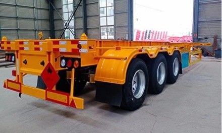 2 oder 3 Achsen 40ft Container Transport Semi-Trailer mit JOST 2&quot; 50mm oder 3,5&quot; 90mm King Pin