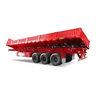 13000*2550*2900mm angepasster Hydraulik-Seitenkicker-Dump-Semianhänger für Lkw-Anhänger