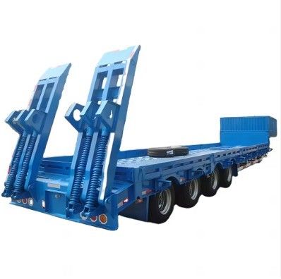 13000x3000x3300 Halbanhänger mit niedrigem Lager für den Transport von Schwerlastfahrzeugen