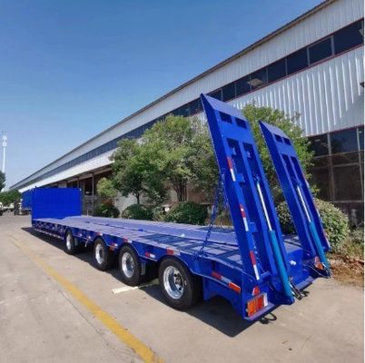 13000x3000x3300 Halbanhänger mit niedrigem Lager für den Transport von Schwerlastfahrzeugen