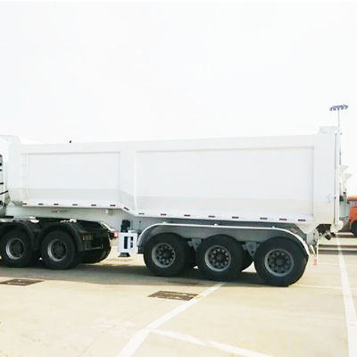 Mechanische Aufhängung Schwerlastfahrzeug 35-65 cbm U-Typ Hinterbehälter für Lastwagen