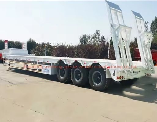 Low-Bed Container Chassis Loader Lowboy Semi-Trailer für den Transport von schweren Gütern
