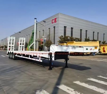 Low-Bed Container Chassis Loader Lowboy Semi-Trailer für den Transport von schweren Gütern