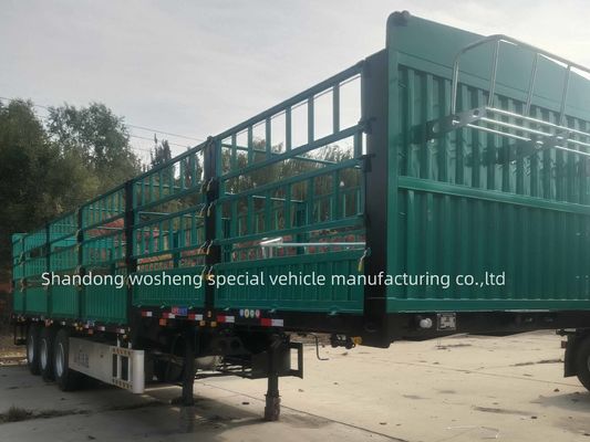 Zäune Stahlpfahl Halbanhänger mit Wabco Bremssystem und T30/30 Federbremskammer