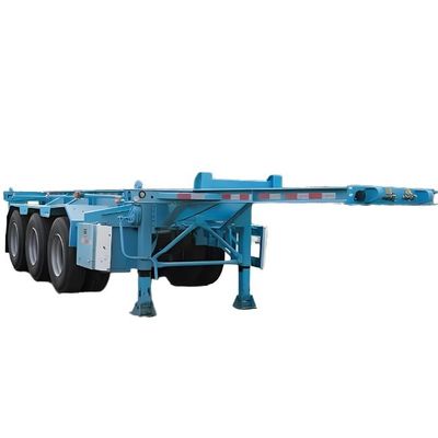 2/3/4 Achsen 20-45 Fuß Container Chassis Skelett Halbanhänger Lkw Anhänger mit billiger