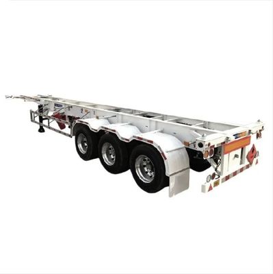 Mechanische Aufhängung 20 oder 40 Fuß Schifffahrtscontainer Chassis Skeleton Truck Trailer