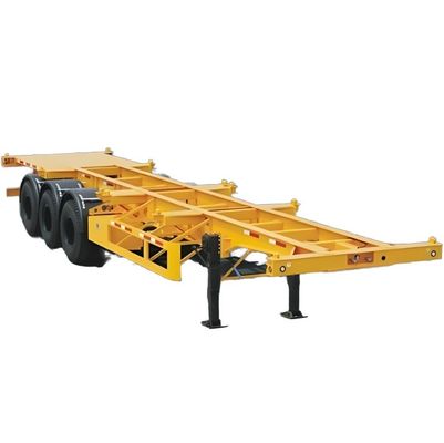 Landeantrieb 28 Tonnen/Pc 3 Achse 40ft 20ft Container Chassis Skelett Halbanhänger für Lastwagen