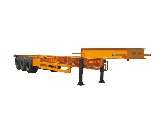 12500/13000/14000/16000x2500/3000/3000x1100/3300mm Tri-Axel-Container-Skelett-Halbanhänger