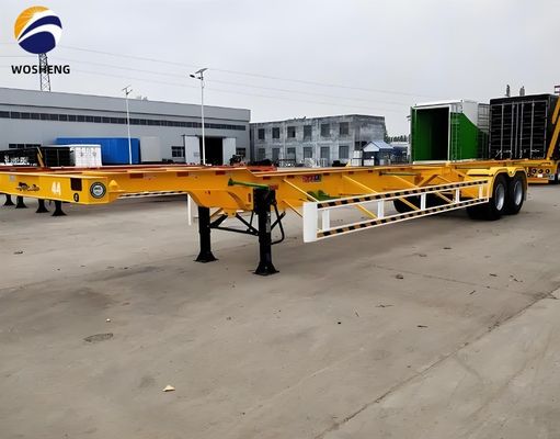 9.0-20*12pcs 90 Rim Truck Trailer für Containerlieferung Alle Größen Skeleton Semi Trailer