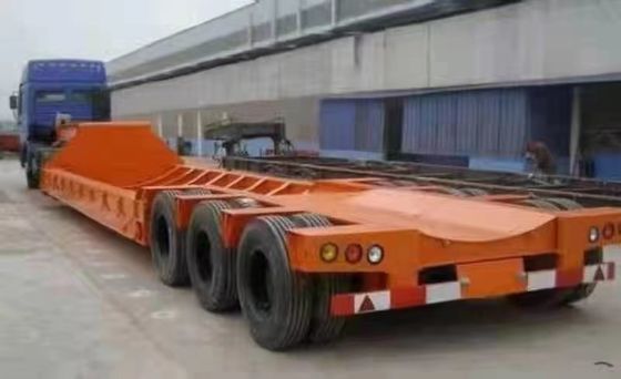12500/13000/14000/16000x2500/3000/3000x1100/3300mm Tri-Axel-Container-Skelett-Halbanhänger
