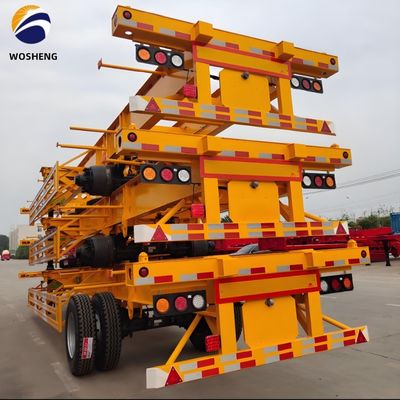 9.0-20*12pcs 90 Rim Truck Trailer für Containerlieferung Alle Größen Skeleton Semi Trailer