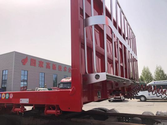 Achse 13 Tonnen*3 Achsen 20FT 40FT 45FT Container-Chassis Flachbett-Halbanhänger für den Markt