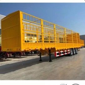 3 Achse 4 Achse Leichtgewicht Typ Zaun Semi-Anhänger für Gütertransport Lkw Anhänger