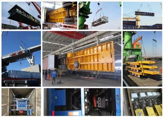 Direktverkauf Maßgeschneiderter Flatbed Semi-Trailer 2/3 Achse 20FT 40FT Container direkt