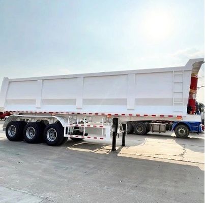 40-80 Tonnen 3-5 Achsen hydraulischer Hinterteil-Tipper-Tippen-Dump-Semi-Anhänger für Lkw