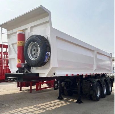 40-80 Tonnen 3-5 Achsen hydraulischer Hinterteil-Tipper-Tippen-Dump-Semi-Anhänger für Lkw