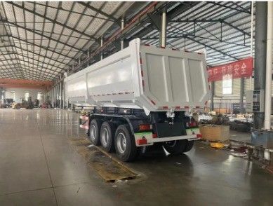 40-80 Tonnen 3-5 Achsen hydraulischer Hinterteil-Tipper-Tippen-Dump-Semi-Anhänger für Lkw