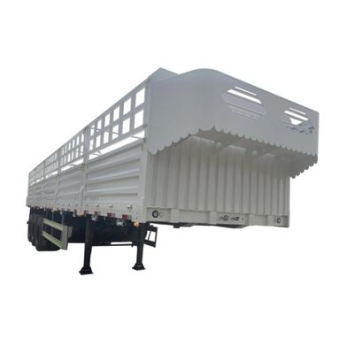 60 Tonnen Seitenwand geschlossener Lkw-Zaun Semi-Anhänger Drop Seitenlast und -entladung