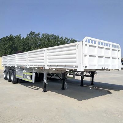 60 Tonnen Seitenwand geschlossener Lkw-Zaun Semi-Anhänger Drop Seitenlast und -entladung