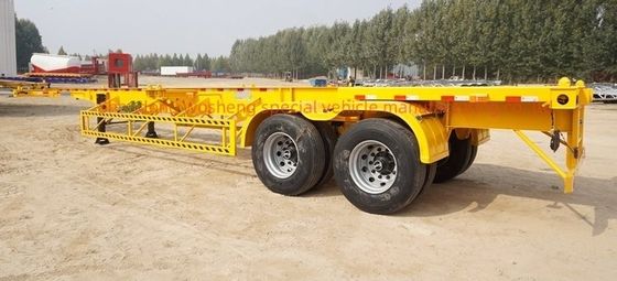 Wosheng Best 2 Achsen 20FT 40FT Container Skeleton Halbanhänger für Containertransport
