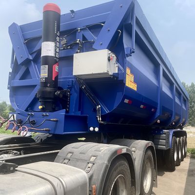 angepasster U-Hydraulischer Hinterdump 40 CBM 3 Achsen 4 Achsen Dumpper Halbanhänger für Schwerlast