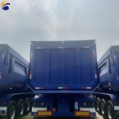 angepasster U-Hydraulischer Hinterdump 40 CBM 3 Achsen 4 Achsen Dumpper Halbanhänger für Schwerlast