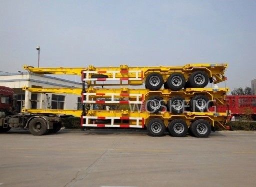 Reifen 12.00R22.5/315 80R22.5/11.00R20 Landeantrieb Schwerlastwagen 28t Skelett-Semi-Anhänger
