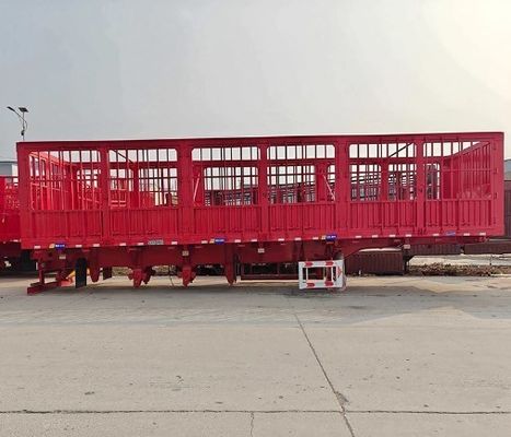 Maximale Nutzlast 42,5 Tonnen Sattelanhänger für Viehzucht Farm Zaun Stahlpfahl von Wosheng