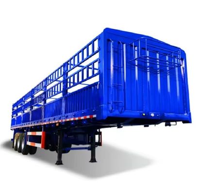 Passgenauer 3 Achsen 40ft Transport Viehzaun Semi-Anhänger mit Stahl-Chassis
