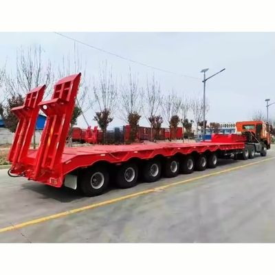 70 80 Tonnen ausdehnbarer Lowboy-Semi-Anhänger für den Transport schwerer Ausrüstungen im besten Fall