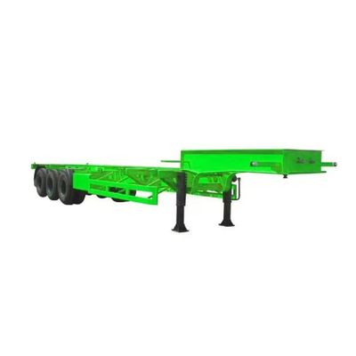 13 Tonnen Schaltcontainer Skelett Chassis Semi-Anhänger mit Drehschlössern für einfaches Laden