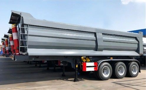 30-100 Tonnen Tipper Dump Trailer mit U-Form und Sandstein Getreide Transportfunktion