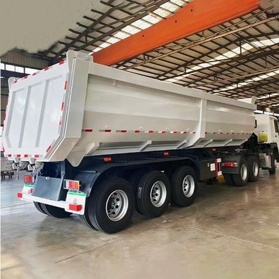 Wosheng 3 Achsen 930*250*345M Semi-Anhänger für den Erztransport 2024