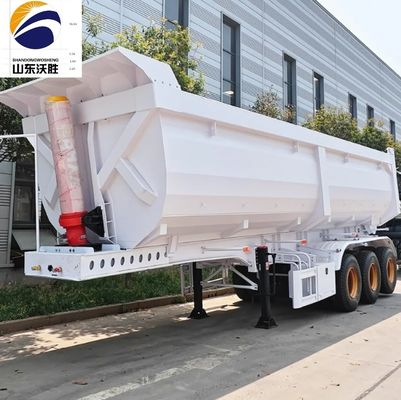 2&quot; 50mm oder 3,5&quot; 90mm JOST Kippen-Semi-Anhänger für Stein Sand Transport Stahlmaterial