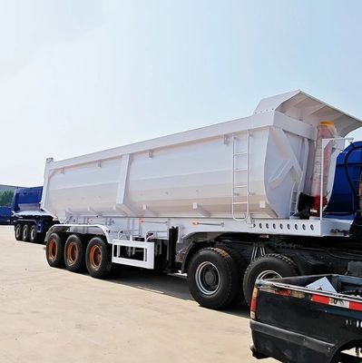 2&quot; 50mm oder 3,5&quot; 90mm JOST Kippen-Semi-Anhänger für Stein Sand Transport Stahlmaterial