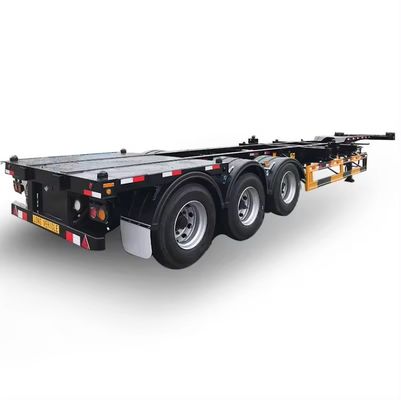 Sicherer Transportbehälter Halbanhänger mit Drehverschluss und maximaler Nutzlast 30000 kg